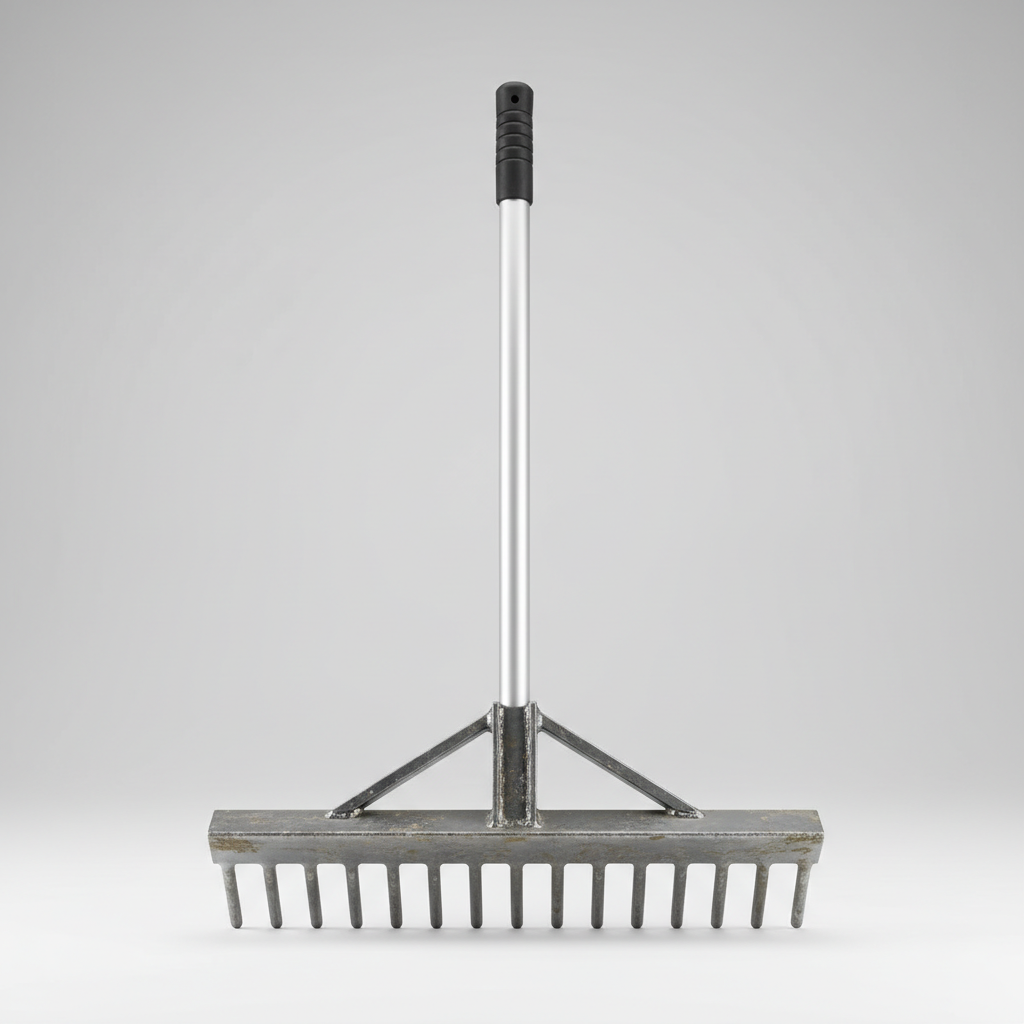 concrete rake