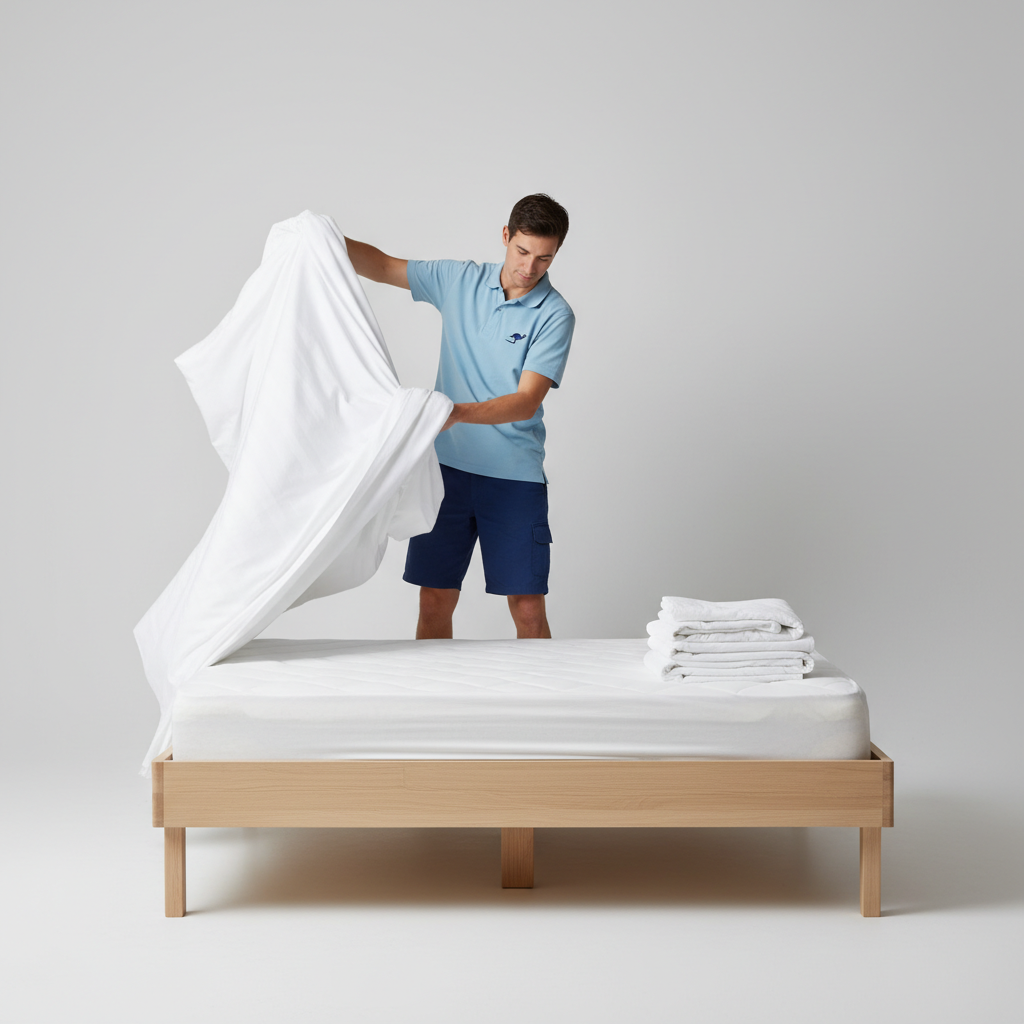 strip the bed